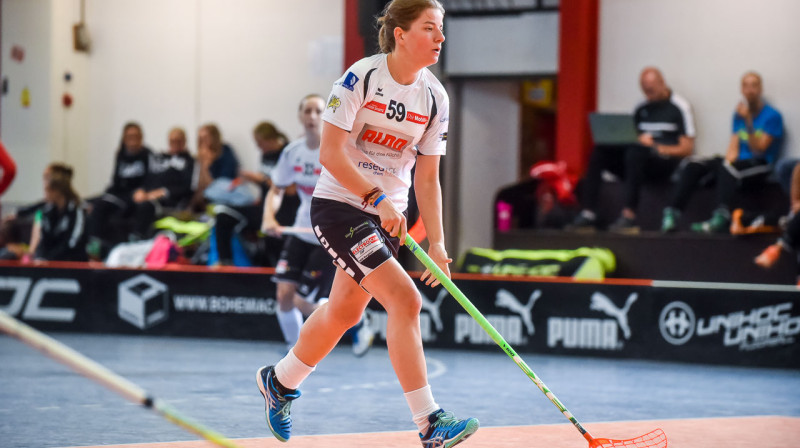 Evelīna Garbare "Wizards Bern Burgdorf" sastāvā
Foto: czechopen.cz