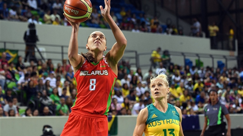 Tatjana Ļihtaroviča un Erina Filipsa
Foto: fiba.com