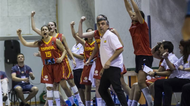 Spānijas U16 meitenes: desmitais Eiropas tituls
Foto: fiba.com