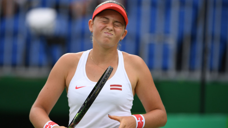 Aļona Ostapenko
Foto: Romāns Kokšarovs, F64