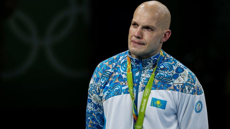 Vasilijs Levits ar iegūto sudraba medaļu
Foto: TASS/Scanpix