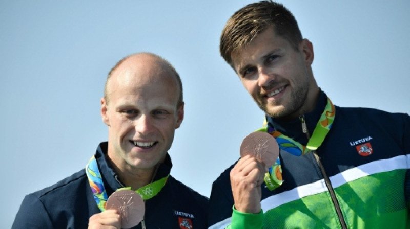 Aurims Lanks un Edvins Ramanausks
Foto: AFP/Scanpix