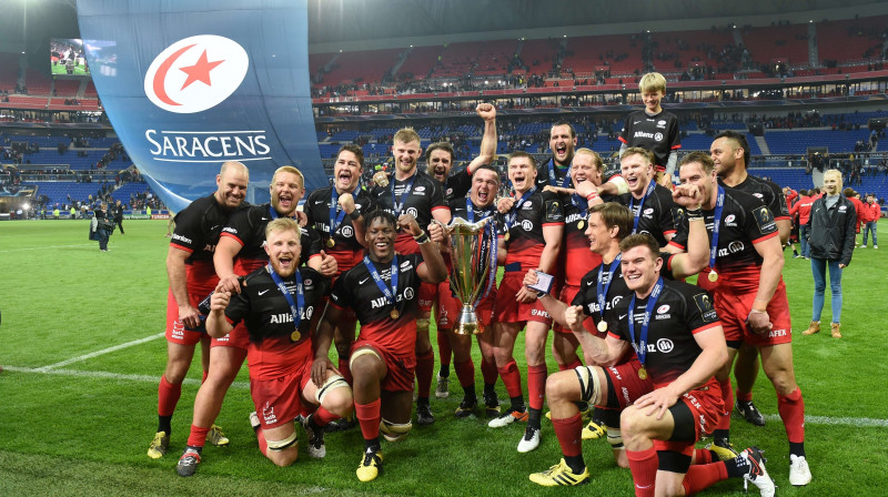 Londonas "Saracens"
Foto: AFP/Scanpix