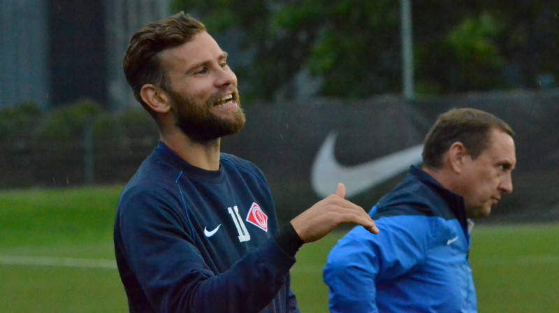 Edgars Gauračs un Oļegs Kubarevs
Foto: Mārtiņš Jankovskis, Sportacentrs.com