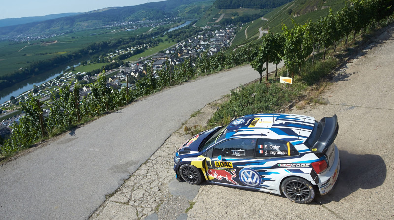 Sebastjēns Ožjē Vācijas rallijā
Foto: TT NYHETSBYRÅN/Scanpix