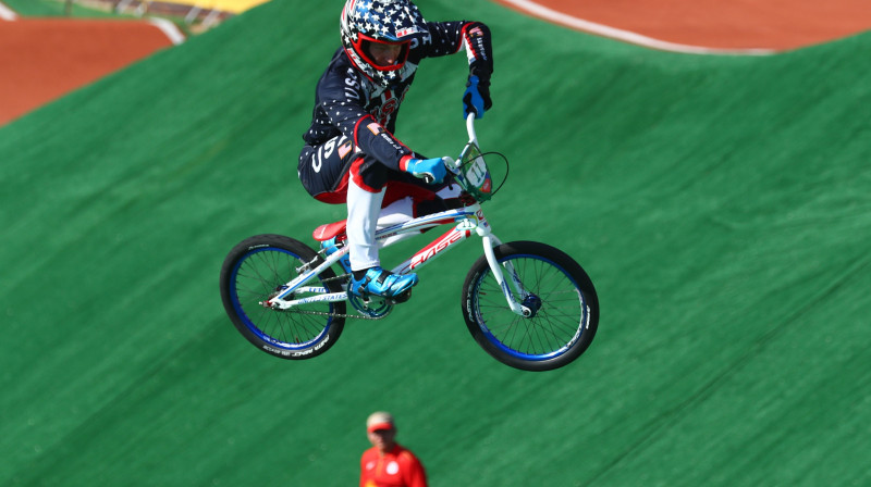 Konors Fīldss - jaunais olimpiskais čempions BMX
Foto: USA TODAY Network/Sipa USA/Scanpix