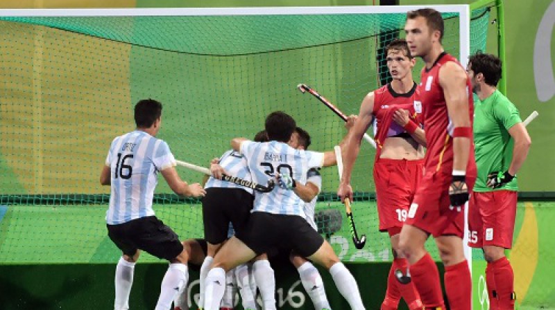 Argentīna finālā pārspēja Beļģiju
Foto: AFP/Scanpix