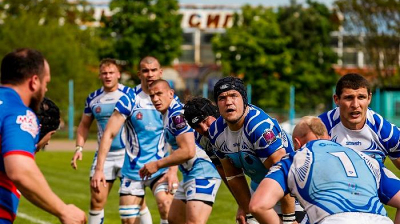 Uldis Saulīte (ar galvas sargu)
Foto: facebook.com/eniseistm