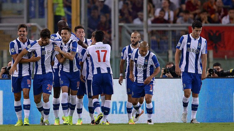 ''Porto'' atzīmē gūtos vārtus
Foto: AFP/Scanpix