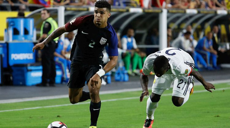 Deandrē Jedlins (priekšplānā)
Foto: AFP/Scanpix