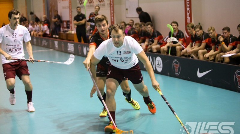 Kārlis Bulāns spēlē pret "UHC Uster"
Foto: latvianopen.com