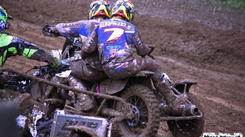 Vanlučenes un Kurpnieka blakusvāģu ekipāža
Foto: Udo Weid