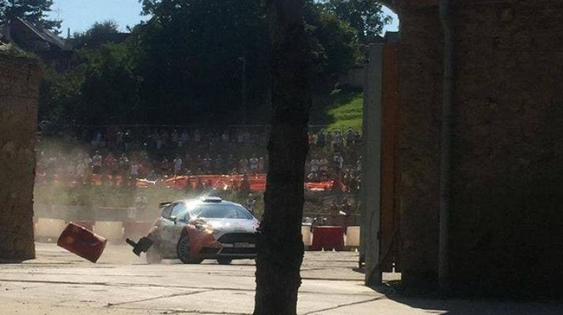 Lukjaņuka avārijas brīdis
Foto: motorsportsforum.com