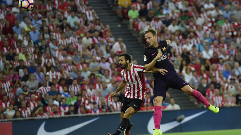 Ivans Rakitičs gūst vārtus ar galvu
Foto: AP/Scanpix