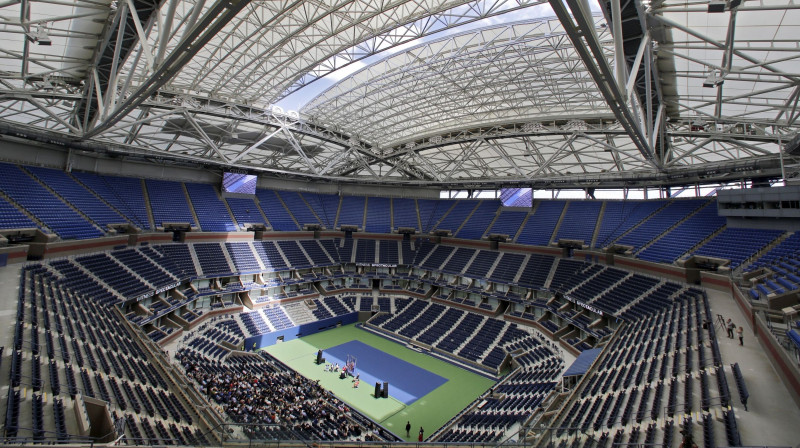 "US Open" no lietus vairs nebaidās!
Foto: AFP/Scanpix