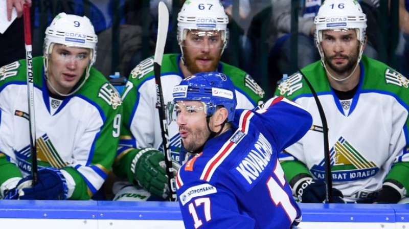 Iļja Kovaļčuks pret Ufu
Foto: ska.ru