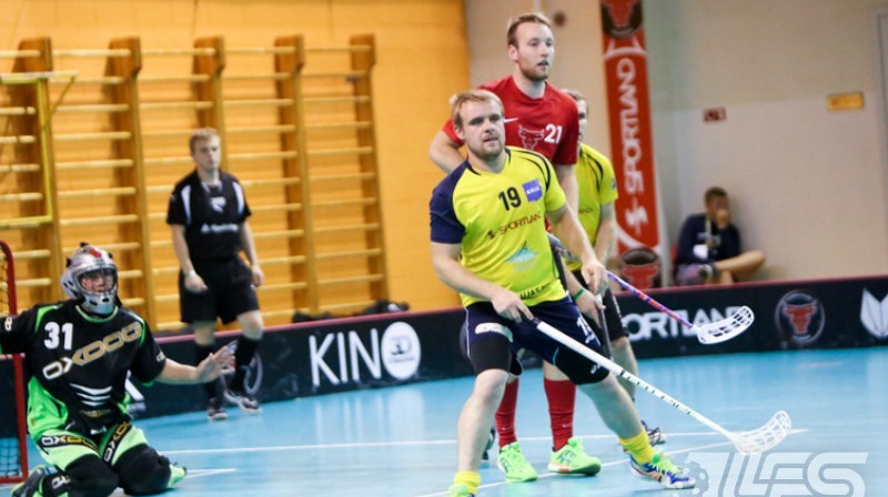 "Latvian Open" visu laiku rezultatīvākais florbolists Lauris Ābols
Foto: Latvian Open