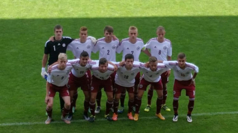 Latvijas U17 izlase
Foto: Latvijas Futbola federācija
