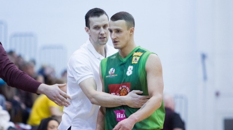 Juris Umbraško un Kristaps Kanbergs
Foto: Ain Liiva / basket.ee