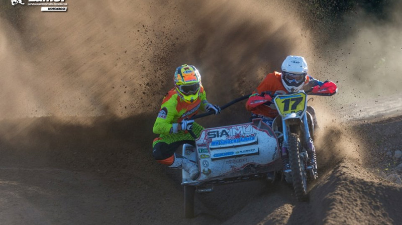 Daidera un Stupeļa blakusvāģu ekipāža
Foto: Jānis Pastars, mxphoto.lv