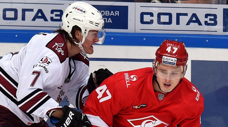 Kristaps Zīle pret "Spartak"
Foto: spartak.ru