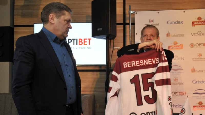 Leonīds Beresņevs un Kirovs Lipmans
Foto: Romāns Kokšarovs/f64