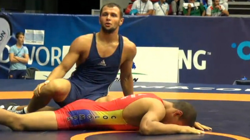 Alberts Jurčenko pasaules junioru čempionātā 
Foto: United World Wrestling