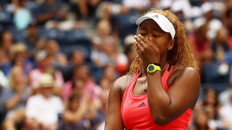 Naomi Osaka šodienas maču neizmirsīs ļoti ilgi!
Foto: AFP/Scanpix