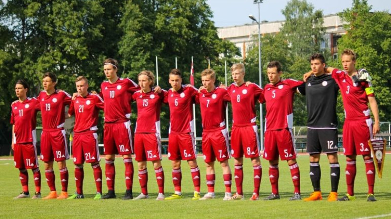 Latvijas U19 izlase
Foto: LFF