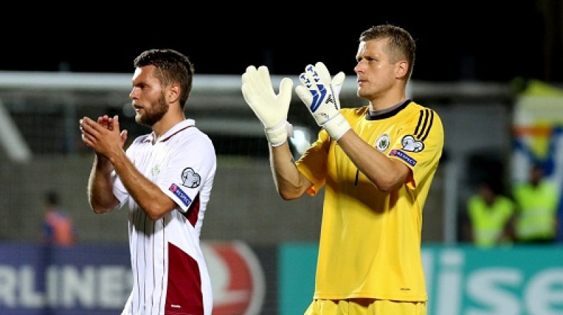 Vladislavs Gabovs un Andris Vaņins
Foto: LFF.lv