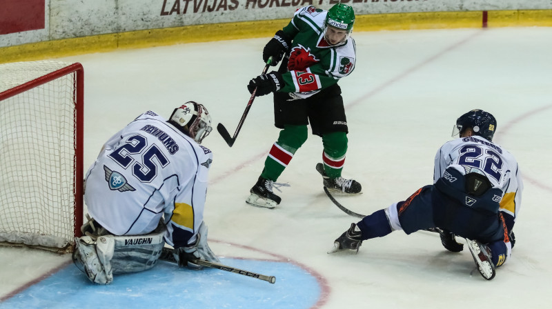 Mārtiņš Raitums, Klāvs Plānics un Mārtiņš Gipters
Foto: hkkurbads.lv
