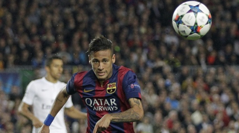 Neimārs pret PSG
Foto: AP/Scanpix