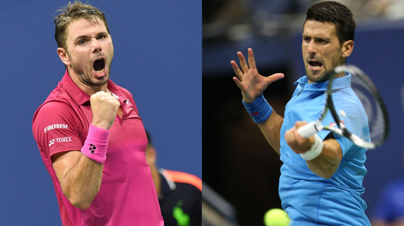 Stens Vavrinka un Novaks Džokovičs
Foto: Sipa/Scanpix