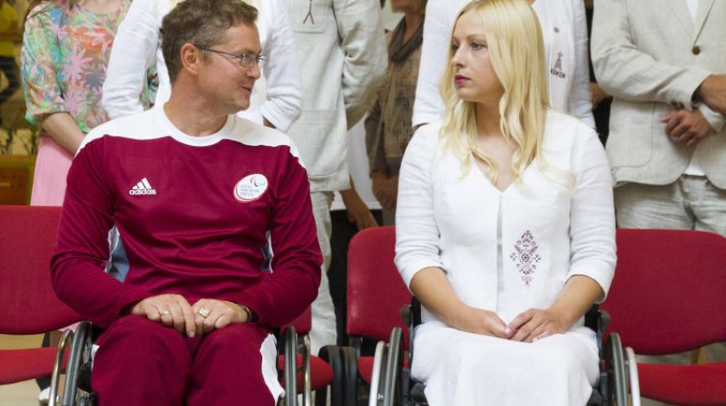 Gints Jonasts un Ieva Melle
Foto: Vladislavs Proškins/F64