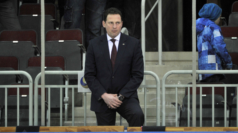 Rīgas "Dinamo" galvenais treneris Normunds Sējējs
Foto: Romāns Kokšarovs, f64