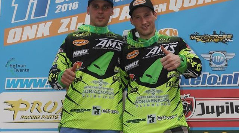 Lauris Daiders un Bens Adrijensens
Foto: Kees Sirro