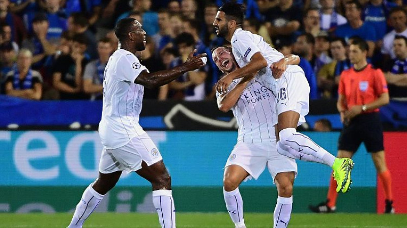 Lestera atzīmē Rijada Mahreza vārtu guvumu
Foto: AFP/Scanpix