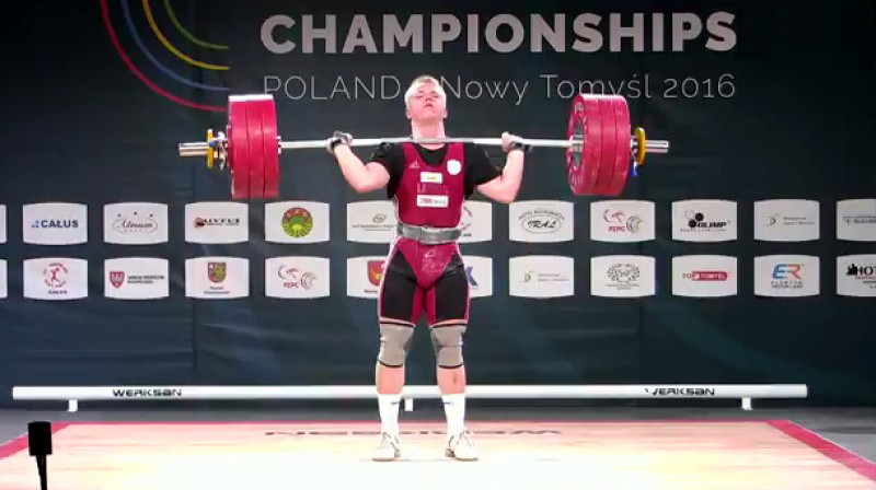 Ritvars Suharevs
Foto: U17 European Weightlifting Championships