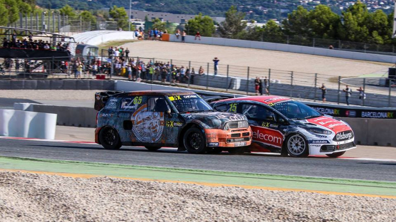 Reinis Nitišs cīņā ar konkurentu
Foto: reinisnitiss.com