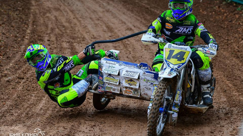 Adrijensena un Daidera ekipāža
Foto: Jens Körner