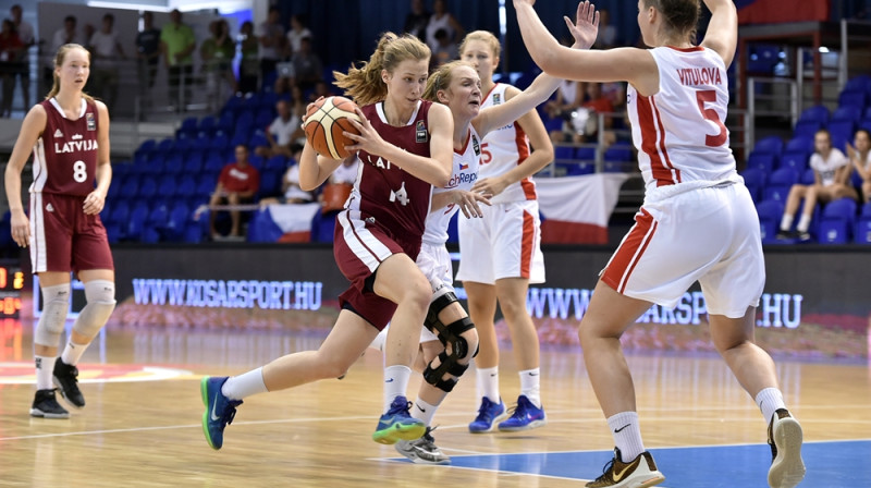 Luīze Šepte: 16. septembrī rezultatīva debija TTT sastāvā
Foto: fiba.com