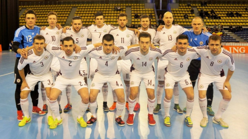 Latvijas telpu futbola izlase
Foto: LFF