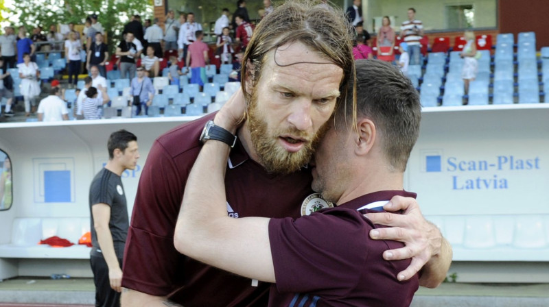 Kaspars Gorkšs un Marians Pahars
Foto: Romāns Kokšarovs (f64)