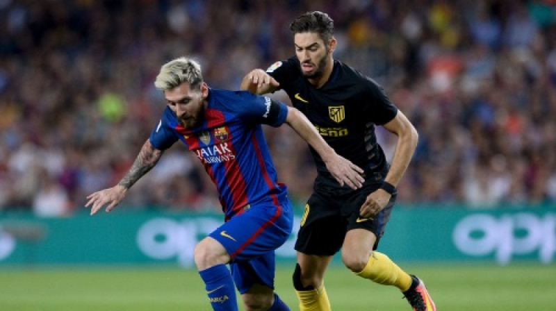 Lionels Mesi iedzīvojās savainojumā un "Barcelona" izlaida pārsvaru
Foto: AP/Scanpix