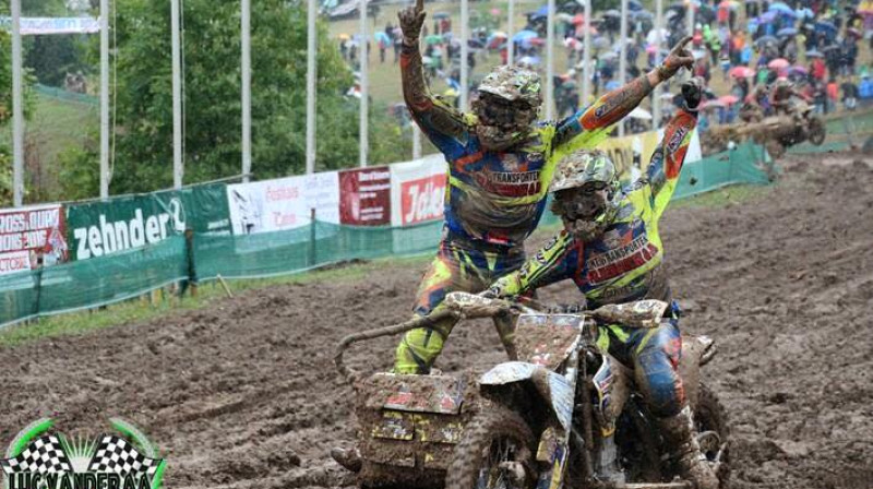 Jans Hendrikss un Bens van den Bogārts
Foto: Luc Vanderaa