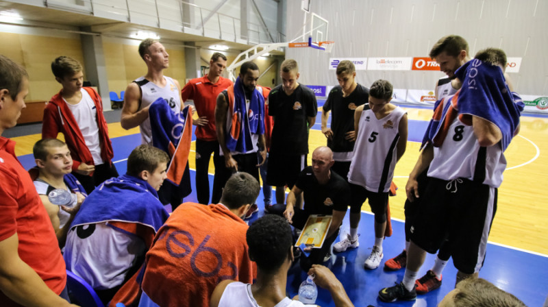 "Liepāja/Triobet" komanda
Foto: Ģirt Gertsons