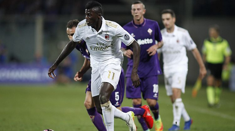 Mbajē Niangs (priekšplānā)
Foto: LaPresse/Scanpix