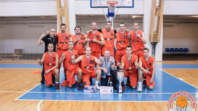 "Viss.lv/Kandava" – divkārtējie Latvijas čempionu kausa basketbolā ieguvēji 
Organizatoru foto