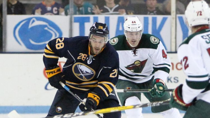 Zemgus Girgensons spēlē pret "Wild"
Foto: USA TODAY Sports/Sipa USA/Scanpix