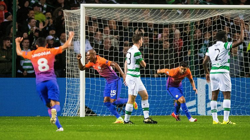 Mančestras ''City'' atzīmē gūtos vārtus
Foto: AP/Scanpix